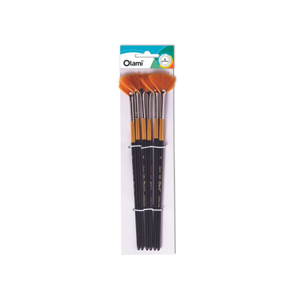 Pincel Olami S.589 Nº 8 ABANICO