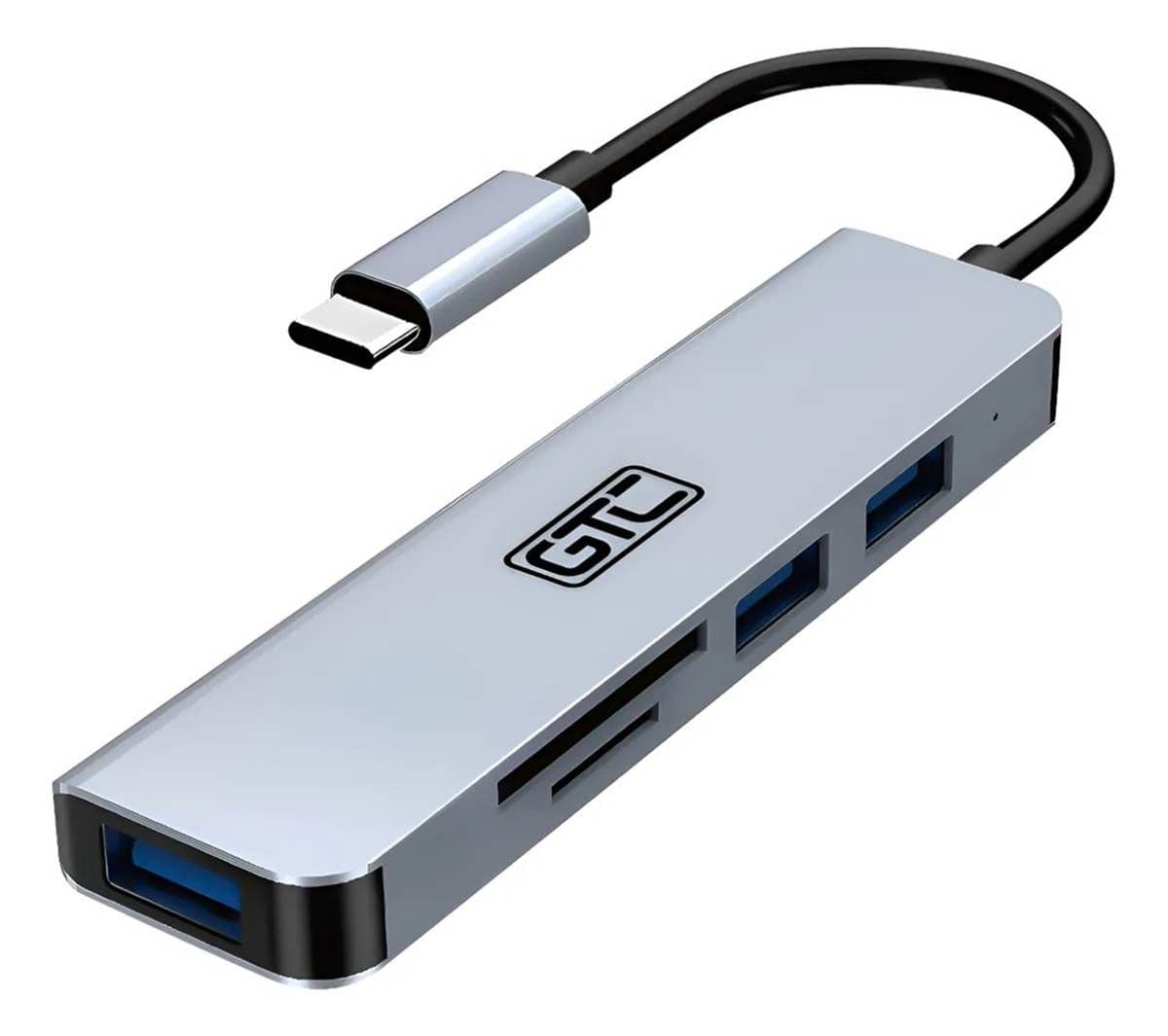 Adaptador HUB GTC 5 en 1 Tipo C 