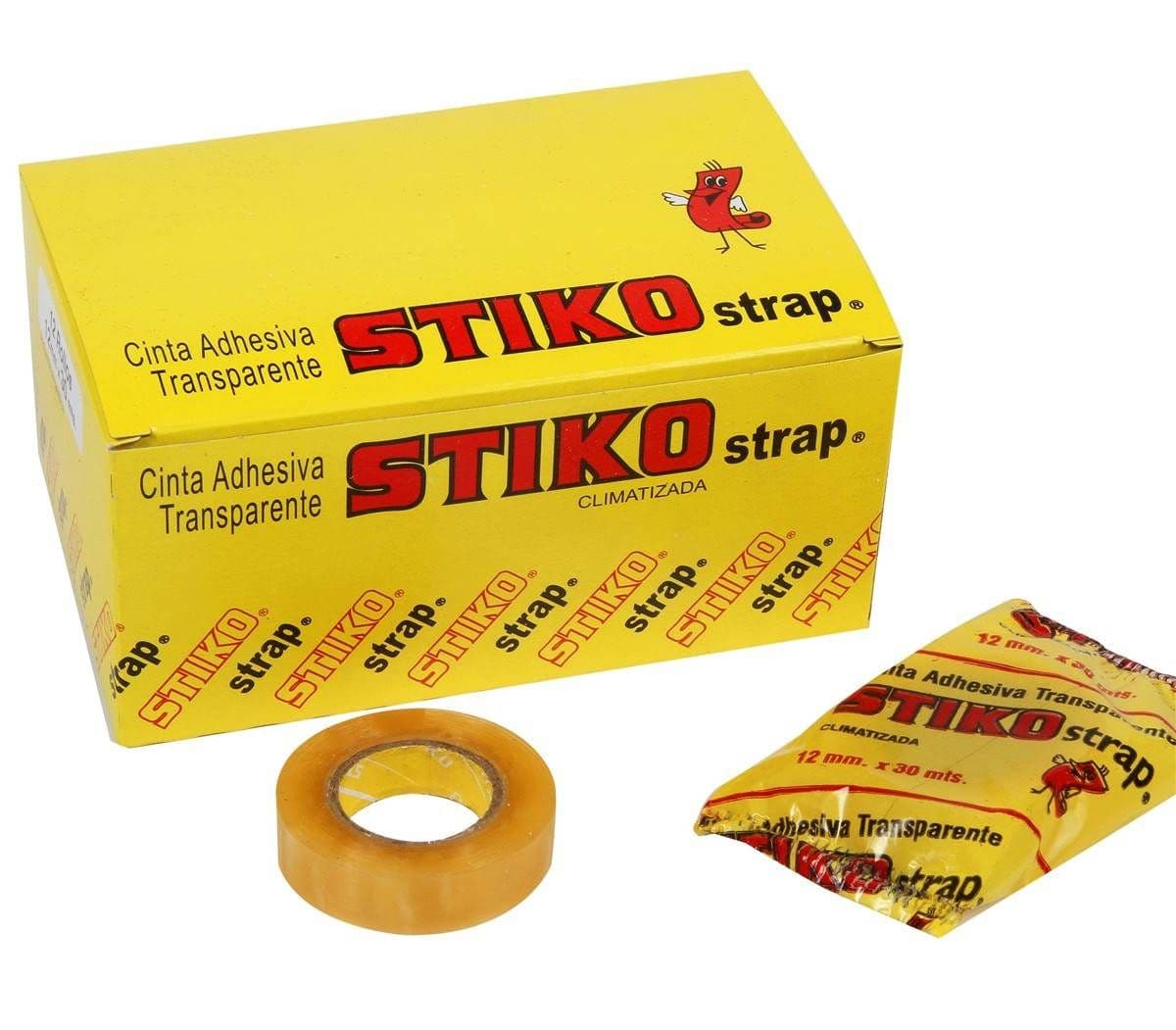 Cinta adhesiva Stiko 12 mm x 30 mt