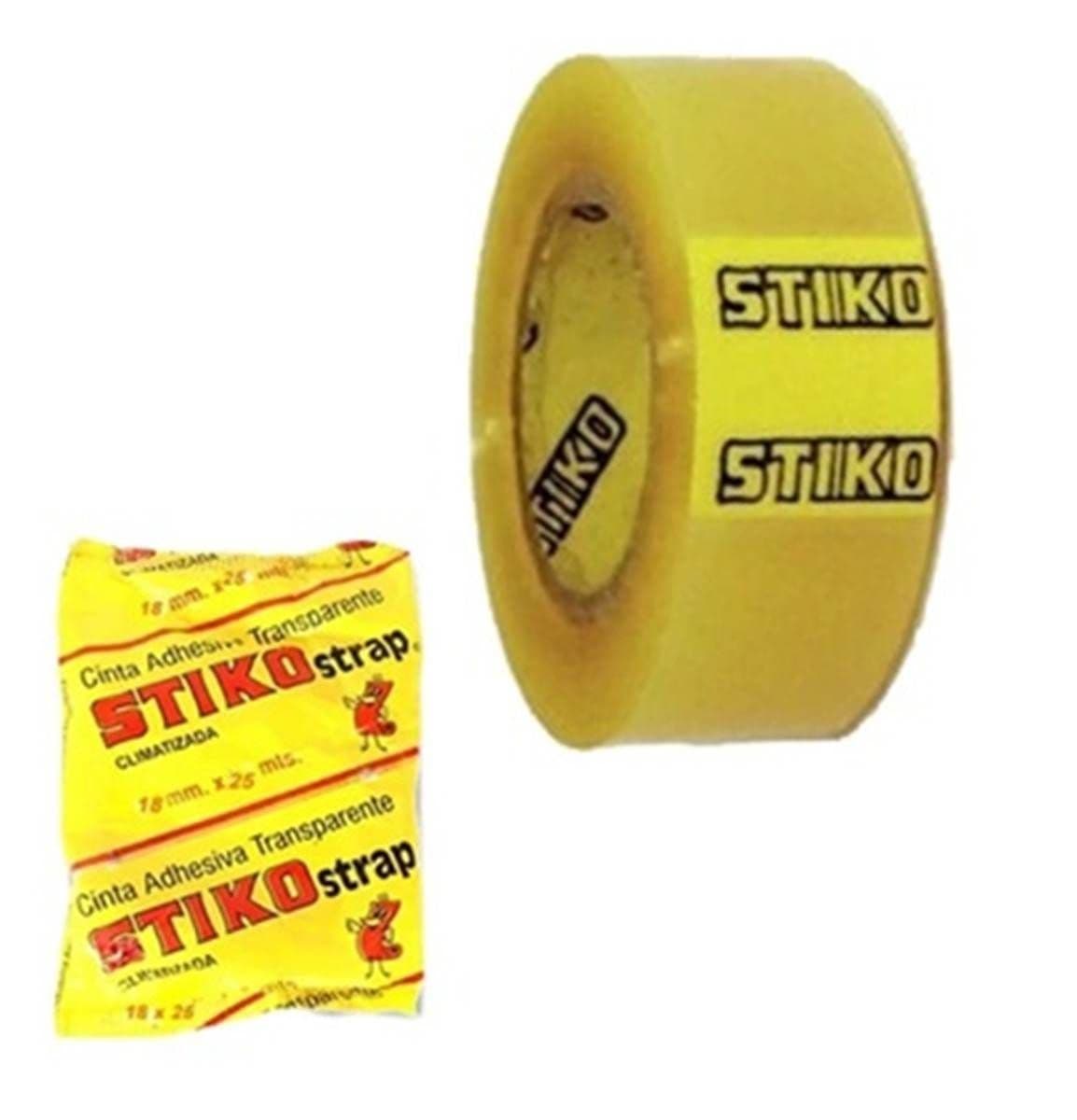 Cinta adhesiva Stiko 18 mm x 25 mt