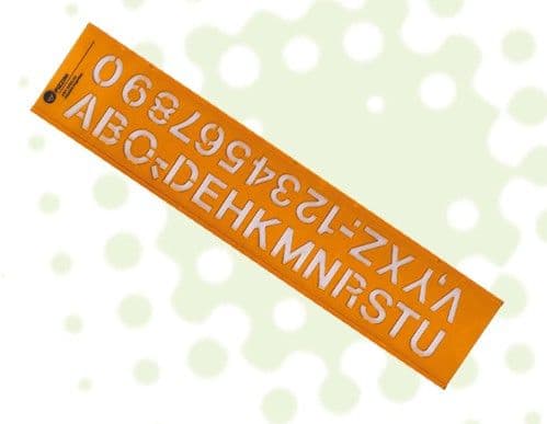 Letrografo Pizzini 20mm 5880