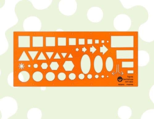 Plantilla Pizzini ART5801 / 5804 / 5813 fig geometricas