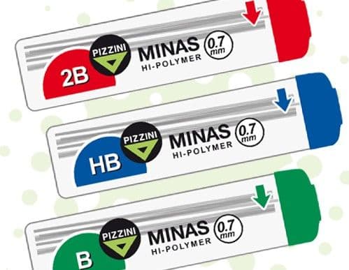 Mina 0,7 mm  2B Pizzini
