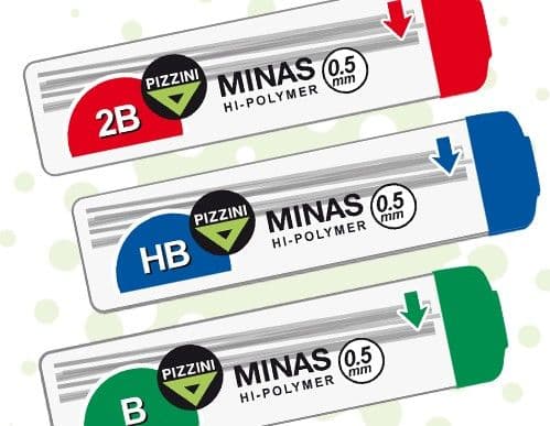 Mina 0,5 mm 2B Pizzini