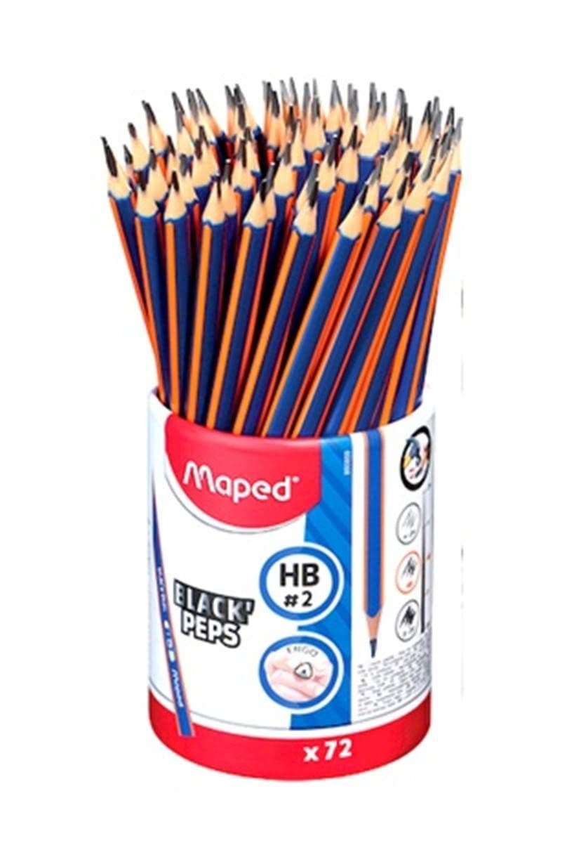 Lapiz Grafito HB black peps Maped  Un - Imagen 2