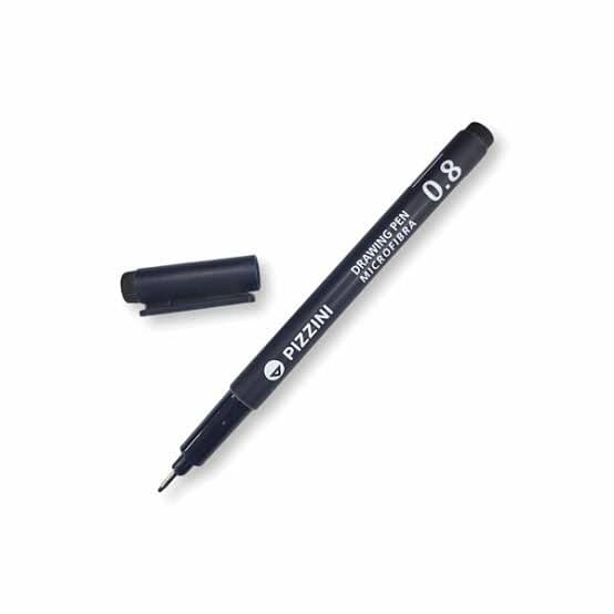 Marcador pizzini estilografico 0,8 x Un