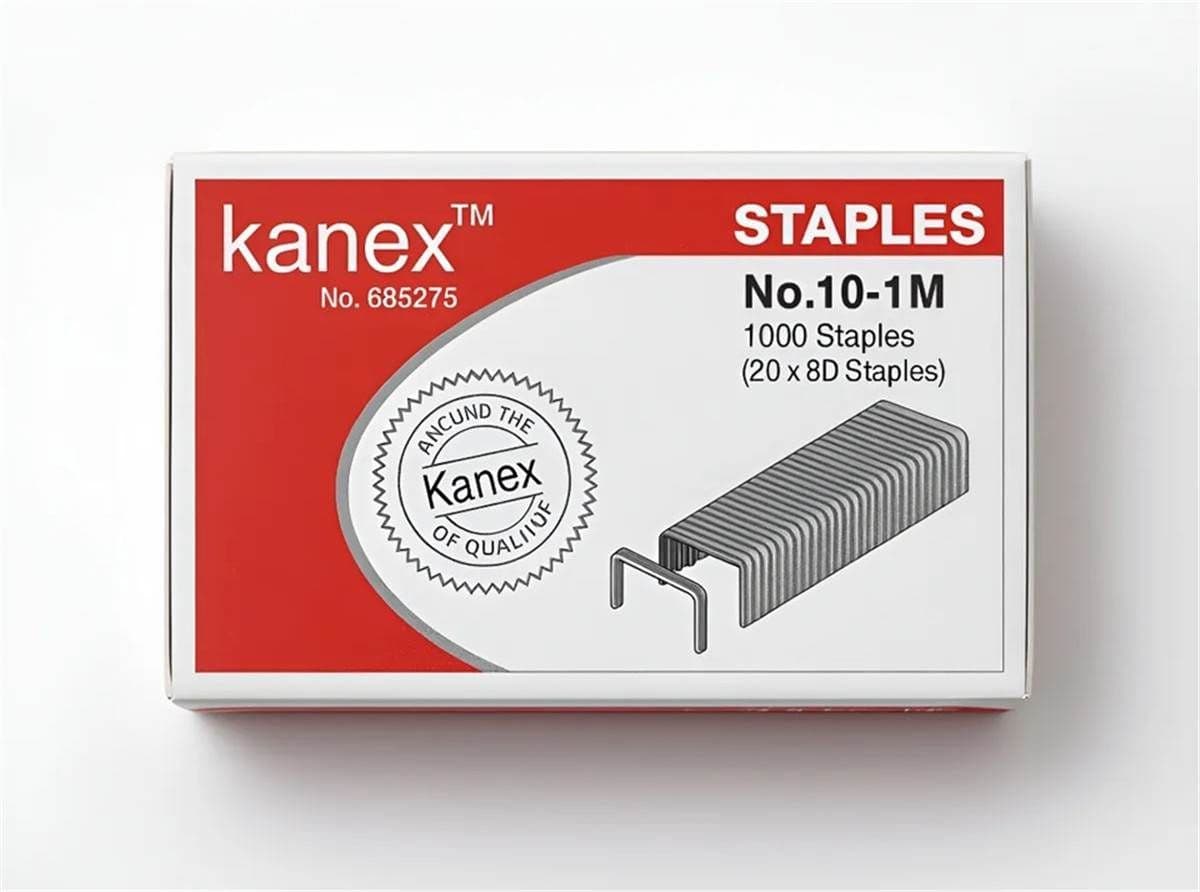 Broches p/ abrochadora N° 10 Kanex caja x 1000