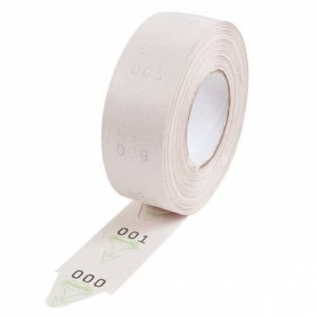 Rollos turnos numerado 0 al 999  Un