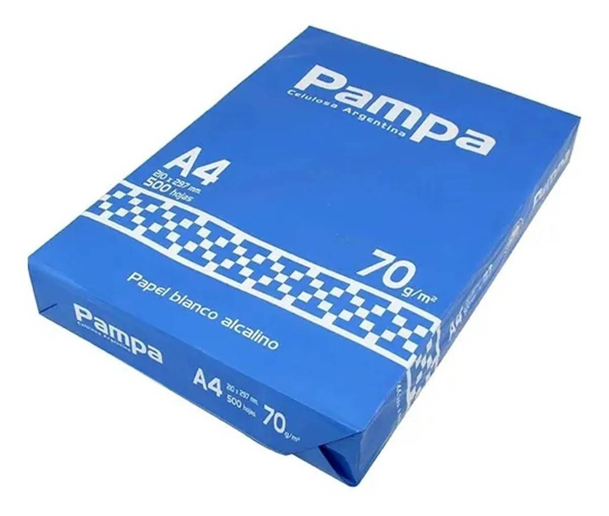 Resma A4 70 gr Pampa 500 hs