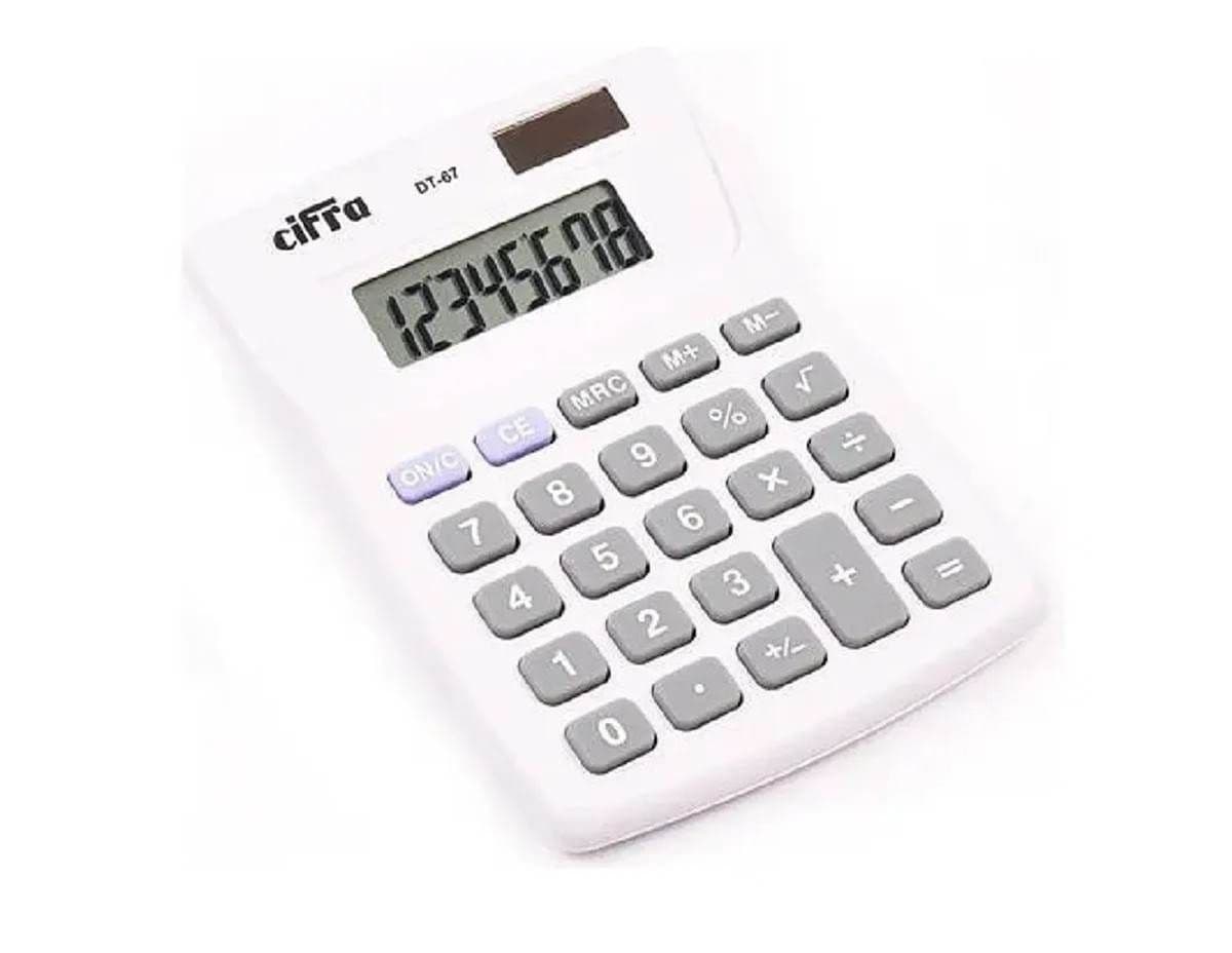 Calculadora Cifra DT 67 8 dig Un