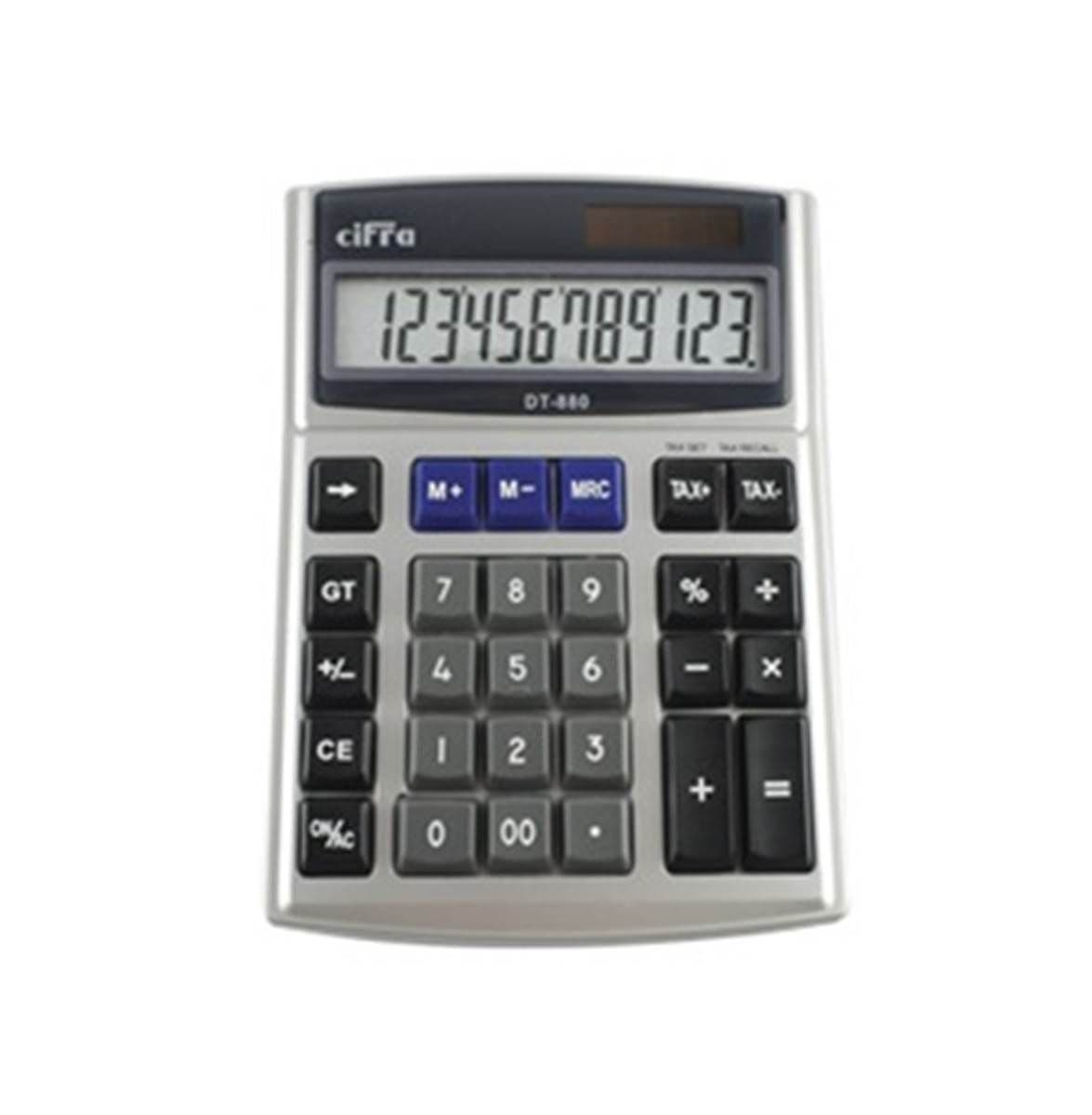 Calculadora Cifra DT 880 12 dig num grandes Un