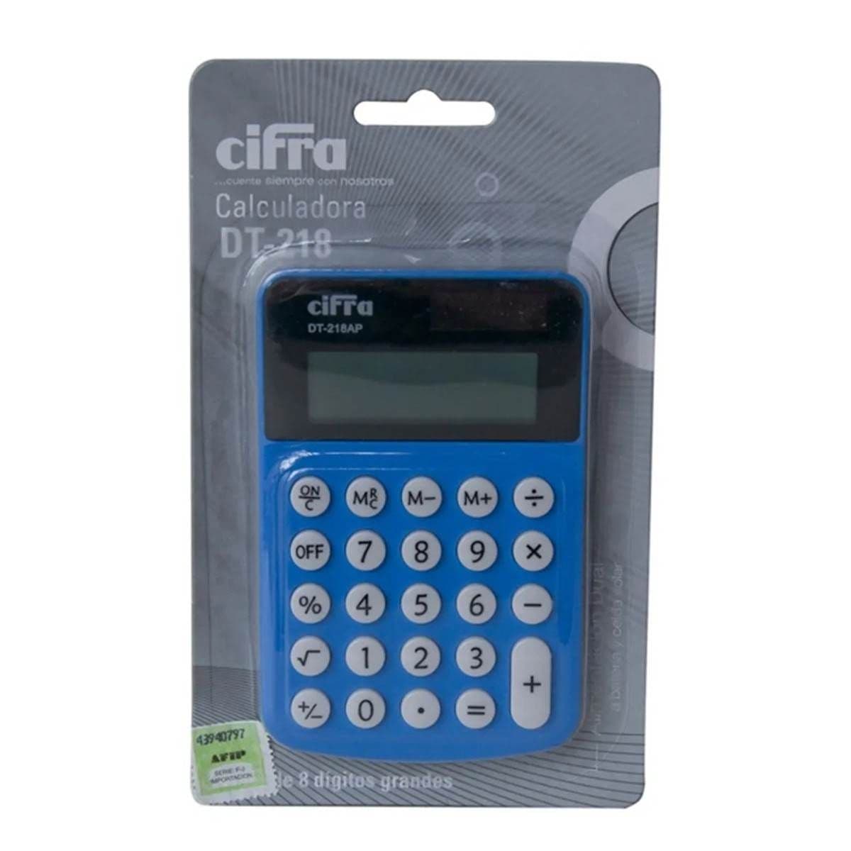 Calculadora Cifra DT218AP