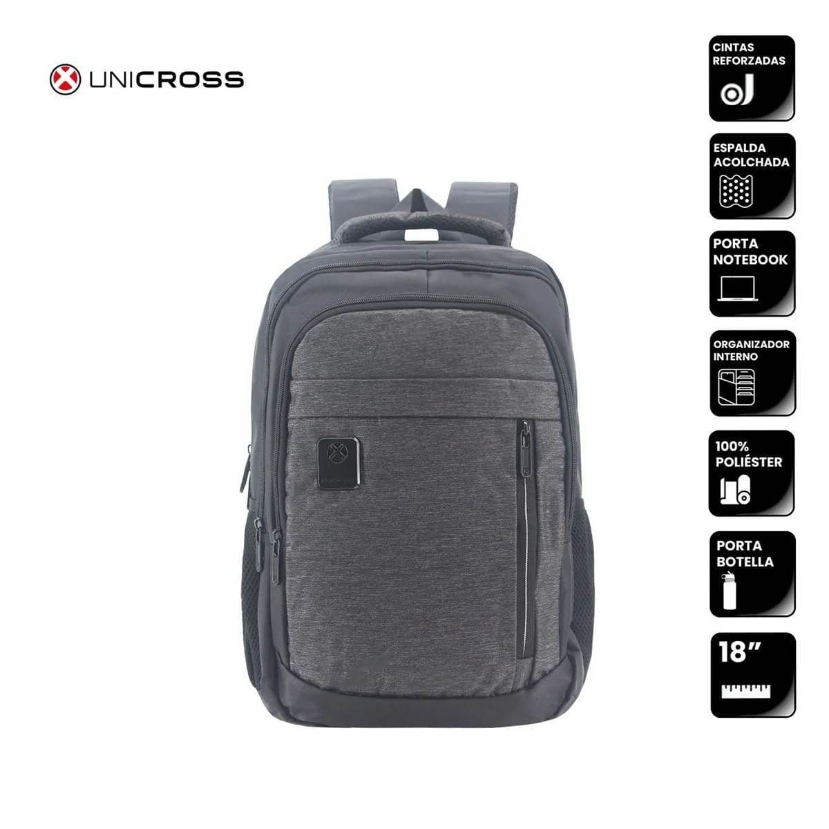 MOCHILA UNICROSS P.NOTEBOOK 18" 62.3831.1